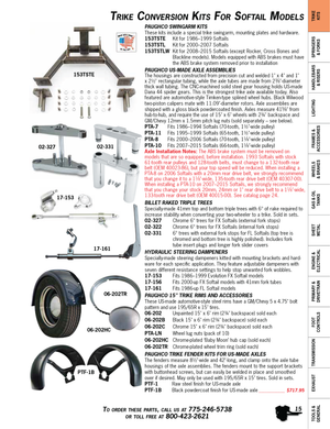 Trike Conversi on Kits For Soft ail Models