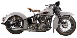 Panheads Fishtail Mufflers & Extensions