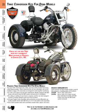 Trike Conversion Kits For Dyna Models