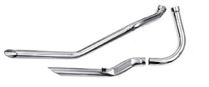 Panhead Over The Transmission S Pipe Staggered Duals For 1948 - 1964