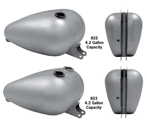 Mustang And Axed Tanks For Sportsters Thru 1978